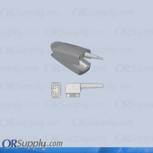 Criticare Compatible SpO2 Finger Sensor with Large Reusable Finger Probe (10 Feet, Indirect)