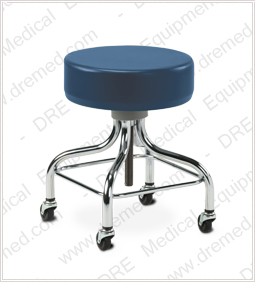 Clinton Chrome Base Stool - 2102