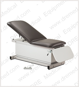 Clinton Shrouded Power Table with Laminate Surface Leg - 81350