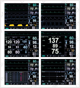 Colin S510 Screens