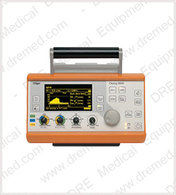  Drager Oxylog 3000 Plus Transport Ventilator