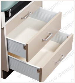 DRE Patient Exam Table drawers