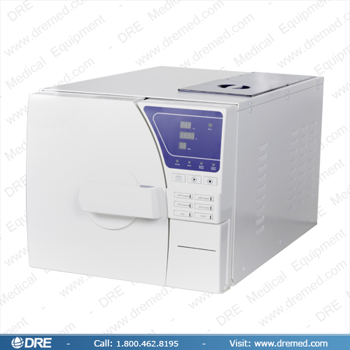 DRE Surevac 22L Vacuum Autoclave left