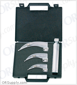 Flexicare Venticaire Conventional Macintosh English Profile Laryngoscope Set