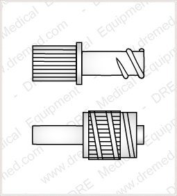 Nasal CO2 Sampling Cannula luer lock