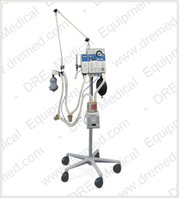 Newport E100m Respiratory Ventilator on Stand