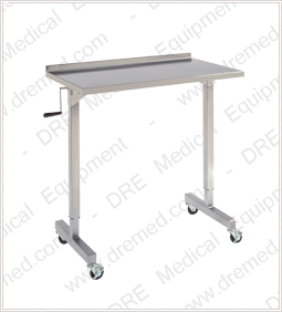 DRE Surgical Stainless Steel Over Instrument Table