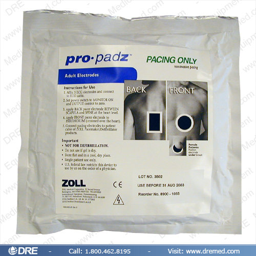 Zoll Pro-Padz replacement adult electrodes