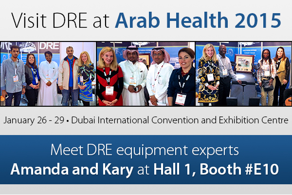 Visit DRE equipment experts Amanda and Kary at Hall 1, booth #E10!