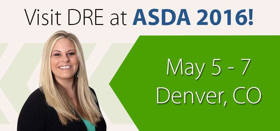 Visit DRE at ASDA 2016!