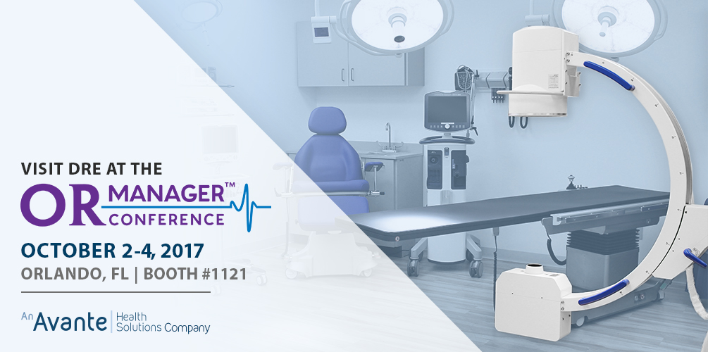 Visit DRE at OR Manager 2017!